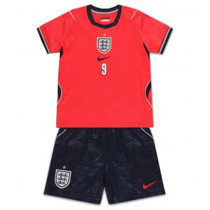 England Harry Kane #9 Udebanetrøje Børn VM 2026 Kortærmet (+ Korte bukser)